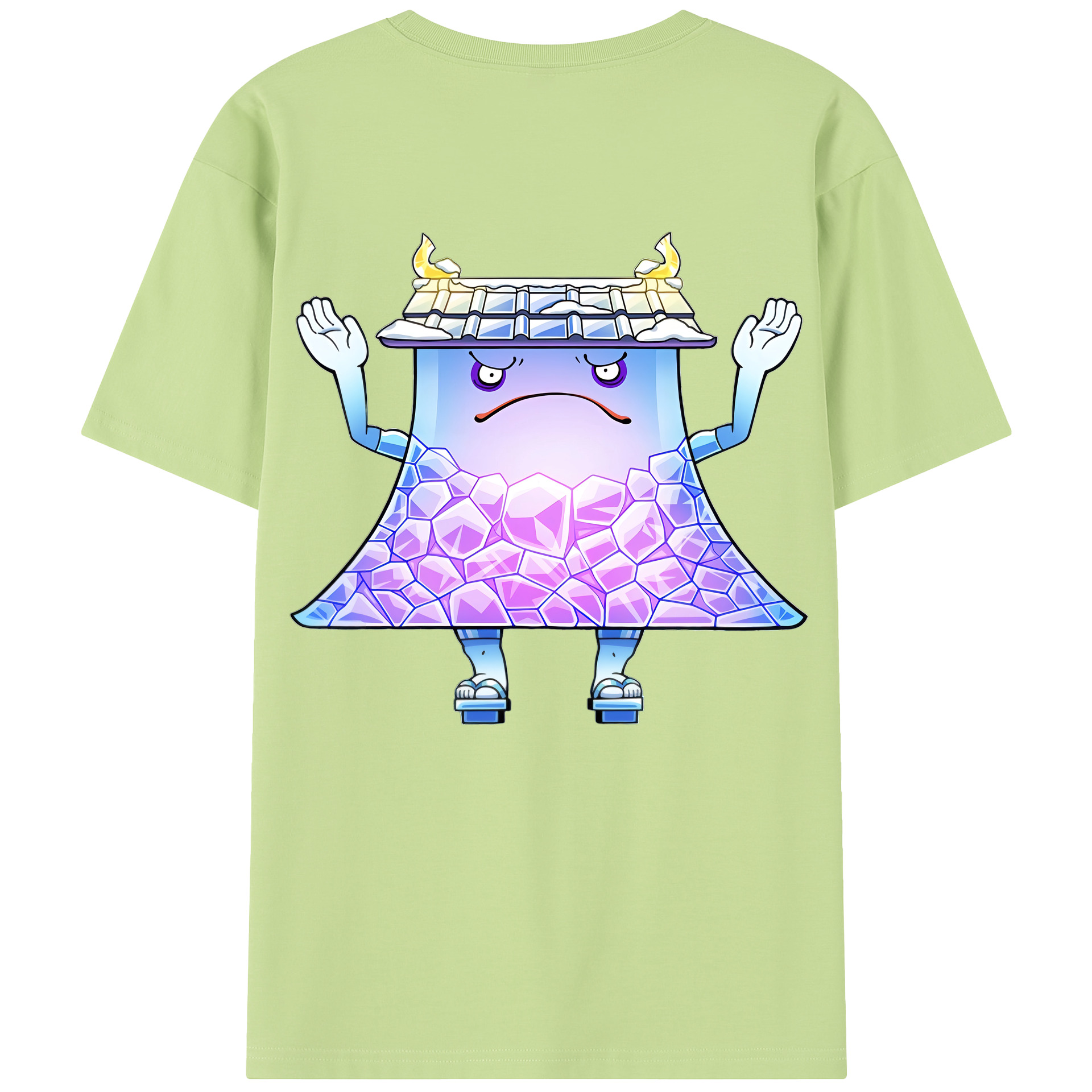 （画像用） 妖怪ウォッチ Yo-kai Watch 綿100％半袖Tシャツ（背面プリント）